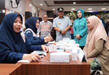 Sofha Marwah Bahtiar Berharap Agar Gelar Pangan Murah Dilaksanakan di Sulsel Bisa Setiap Bulan