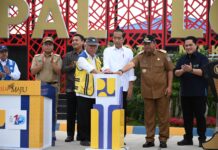 Pj Gubernur Sulsel Dampingi Presiden Jokowi Resmikan IPAL Senilai Rp1,2 Triliun di Makassar