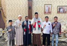 Syeikh Omar Ahmad Kunjungi Bupati Maros, Komit Dukung Palestina Merdeka