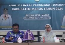 Anggota DPRD Maros Hj Rosdiana Imbau Permantap Koordinasi di Forum Lintas Perangkat Daerah