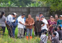 Wow! Sangat Kompak Pj Gubernur, Wali Kota dan Bupati Maros Tinjau Lahan Stadion di Makassar