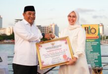 Berjalan Sukses Pemilu Serentak Tahun 2024 di Sulsel, Pj Gubernur Bahtiar Beri Penghargaan