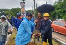 Dispora dan DLH Gerak Cepat Tanam Ribuan Pohon untuk Hijaukan Makassar