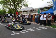 Pembalap Go-Kart Nasional Pertama Digelar di Sulsel Turun Mengaspal di Pantai Akkarena Makassar Berebut Piala Gubernur Cup 2024