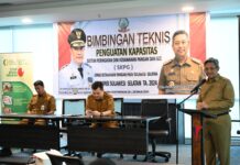 Bimtek Peringatan Dini Kewaspadaan Pangan dan Gizi, Pj Sekprov Sulsel : Tujuan Bersama untuk Menciptakan Lingkungan Makanan yang Lebih Sehat