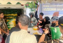 Tanggap dengan Inflasi Global, Kejari Makassar dan Bulog Gelar Gerakan Pangan Murah