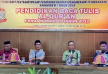 Anggota DPRD Makassar Muchlis Misbah Sosialisasikan Perda Baca Tulis Al Quran