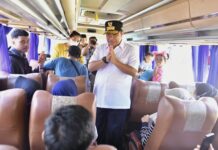 Bikin Terkesima, Mudiknya Gratis Diberi Juga Sembako Oleh Pak Pj Gubernur Sulsel