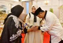 Warga Terus Berdatangan ke Open House Lebaran Pj Gubernur Sulsel