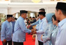 Pj Gubernur Bahtiar dan Ketua PKK Sulsel Terima Kunjungan Silaturahmi Bupati Wali Kota serta Jajaran di Open Hause Hari Kedua