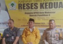 Reses ke II Anggota DPRD Makassar Abdul Wahab Tahir, Buat Longwis Agar Warga tak Main di Jalan