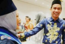 Ketua DPRD Makassar Rudianto Lallo Hadiri Pengukuhan Apiaty K Amin Syam sebagai Guru Besar