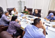 TPID Sulsel Rapat Koordinasi Bersama Pj Gubernur Prof Zudan Terkait Inflasi