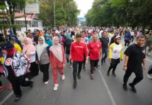 Pj Gubernur Prof Zudan Ajak OPD dan Masyarakat Sulsel untuk Budayakan Hidup Sehat serta Rutin Olahraga
