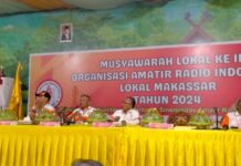 Di Muslok II 2024 yang Digelar ORARI Lokal Pemkot Makassar Harap Bangun Sinergitas