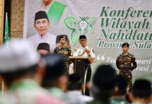 Di Konferwil NU Sulsel Pj Gubernur Prof Zudan Sampaikan 3 Pesan untuk Bangun Masa Depan dengan Kepemimpinan Qur’ani