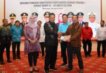 Dihadapan Perwakilan Buruh se-Sulsel Pj Gubernur Bahtiar Paparkan Konsep Ekonomi Hijau dan Biru untuk Tingkatkan Kesejahteraan