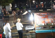 Hiburan hingga Pemberdayaan Ekonomi Lokal pada Moment Nobar AFC U23 Asian Cup Qatar 2024 di Selenggarakan Pemkot Makassar