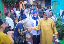 Ketua TP PKK Kota Makassar Dorong IRT di Kecamatan Wajo Mengembangkan Kreatifitas dan Produktifitas Lewat UMKM