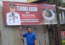 Masyarakat Semakin Simpatik ke Danny Pomanto Karena Kepeduliannya Hadirkan Stadion di Makassar