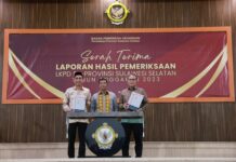 Ketua DPRD Kota Makassar Rudianto Lallo Ucapkan Selamat Kepada Danny Pomanto yang Telah Mempertahankan WTP 3x Berturut-turut