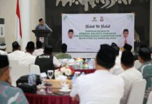 Danny Pomanto Halal bihalal bersama Pimpinan Baznas RI dan Pimpinan Baznas Se Sulsel