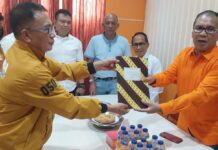 Daftar ke DPD Hanura Sulsel, Danny Pomanto Disambut Langsung Ketua Amsal Sampetondok