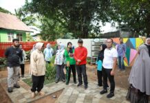 Matangkan Persiapan, Wali Kota Makassar dan Indira Yusuf Ismail Tinjau Lokasi Lomba Kelurahan Terpadu di Manggala