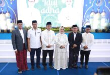 Usai Shalat Idul Adha 1445 H, Kediaman Indira Yusuf Ismail Ramai Dikunjungi Warga Makassar
