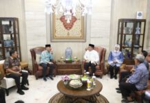 Pj Gubernur Sulsel Prof Zudan Silaturahmi di Kediaman Wali Kota Makassar Danny Pomanto