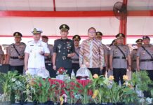 Kehadiran Danny Pomanto Ramaikan Pelantikan dan Pengambilan Sumpah 209 Bintara Polri