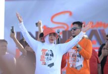 Di Senam Ininnawa Riuh Teriakan Sebut-sebut Indira Yusuf Ismail Wali Kota, Apa kata Warga ? Sungguh Bikin Hati Meleleh