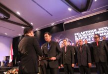 Resmi Dikukuhkan Sebagai Ketua IKAPTK Kota Makassar Periode 2024-2029, Firman Hamid Pagarra Dukung Penuh Program Prioritas Pemkot