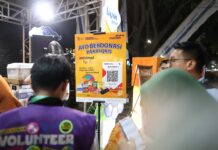 Turut Andil di Event Top Trending Makassar, Livin Mandiri Mudahkan Transaksi Non Tunai Pengunjung F8