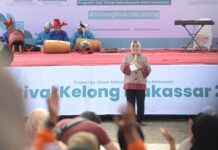 Festival Kelong Anak Lorong Lestarikan Budaya Makassar Diapresiasi Indira Yusuf Ismail