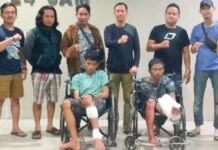 Hendak Ditangkap Eh Ambil Langkah Seribu, Dorr..Dua Maling di Makassar Meringis Sakit