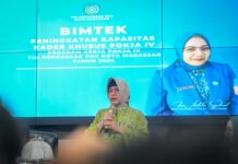 Ketua TP PKK Makassar Genjot Kader Pokja IV Jadi Warga Cerdas Lewat Bimtek