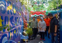 Indira Yusuf Ismail Apresiasi Kreativitas Anak Muda Hiasi Longwis Ceria, Makassar Semakin Bahagia