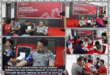 Gelar Donor Darah Sambil Kalapas Parepare Serukan Jajarannya untuk Selalu Peduli Kepada Sesama Warga Masyarakat