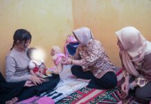 Sambangi Bayi Korban Kekerasan, Indira Yusuf Ismail Serukan Pentingnya Jagai Anakta