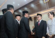 Hadiri Pelantikan Jufri Rahman sebagai Sekda Sulsel, Firman Pagarra Harap Sinergitas Semakin Baik
