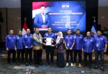 Pasangan Chaidir-Suhartina Terima Langsung Rekomendasi dari AHY, Ketua DPC Demokrat Maros Bilang Keduanya Dinilai Layak