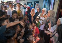 Dua Titik Lokasi Longwis Ditinjau Indira Yusuf Ismail Sambil Ajak Masyarakat Bangun Kemandirian Pangan di Lorong wisata