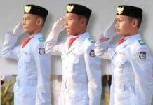 Paskibraka Makassar Dikukuhkan, Danny Ingatkan Pasukan untuk Fokus dan konsentrasi di Momen HUT Kemerdekaan RI
