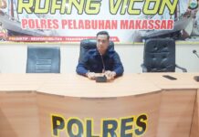 Polres Pelabuhan Makassar Amankan 1 dari 2 Terduga Pelaku Bentrok di Area Pasar Butung, Aktivitas Pedagang Kondusif Lancar