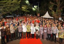 Indira Yusuf Ismail Sambangi Pesta Rakyat Kemerdekaan, di Kecamatan Tallo dan Ujung Tanah