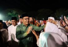 Di Maulid Akbar Bersama Warga Makassar, Danny Pomanto dan Romahurmuziy Pesan Teladani Akhlak Rasulullah SAW