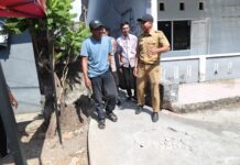Melalui Lurah Paropo Pemkot Makassar Terima Hibah Tanah di Jalan Dirgantara untuk Pelebaran Jalan Akses Warga