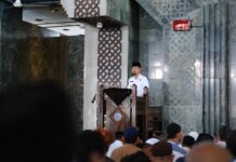 Pjs Arwin Azis Serukan Jemaah Masjid Al-Markaz Wujudkan Suasana Damai di Pilkada Serentak