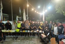 Sambangi Sekretariat FKPM, Kapolsek Manggala Serukan untuk Bersama-sama Jaga Kamtibmas